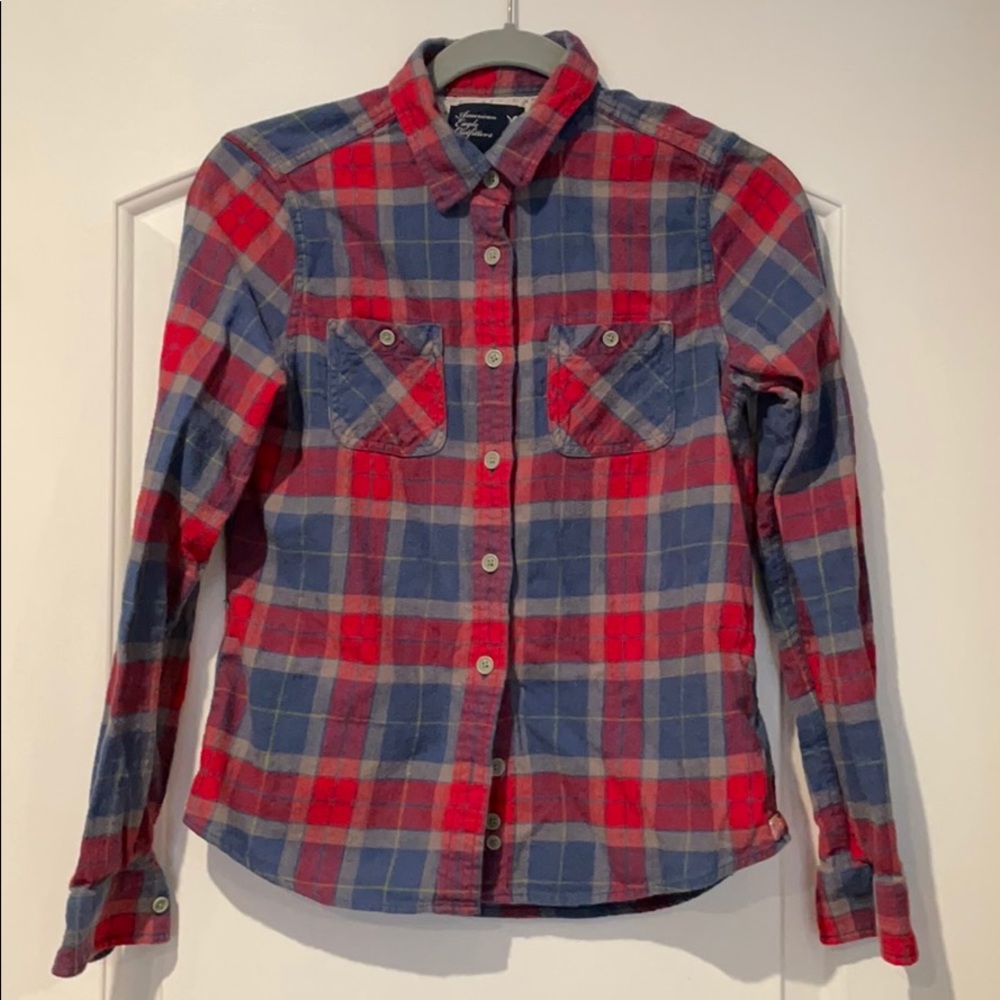 American Eagle Flannel button down